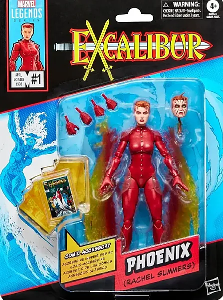 MARVEL LEGENDS EXCALIBUR ACTION FIGURE PHOENIX (RACHEL SUMMERS) 15 CM